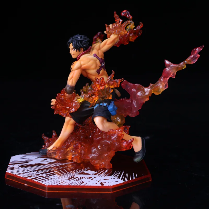 Аниме Одна деталь Figuarts нулевой Monkey D Луффи vs Portgas Ace ПВХ Рисунок Коллекционная