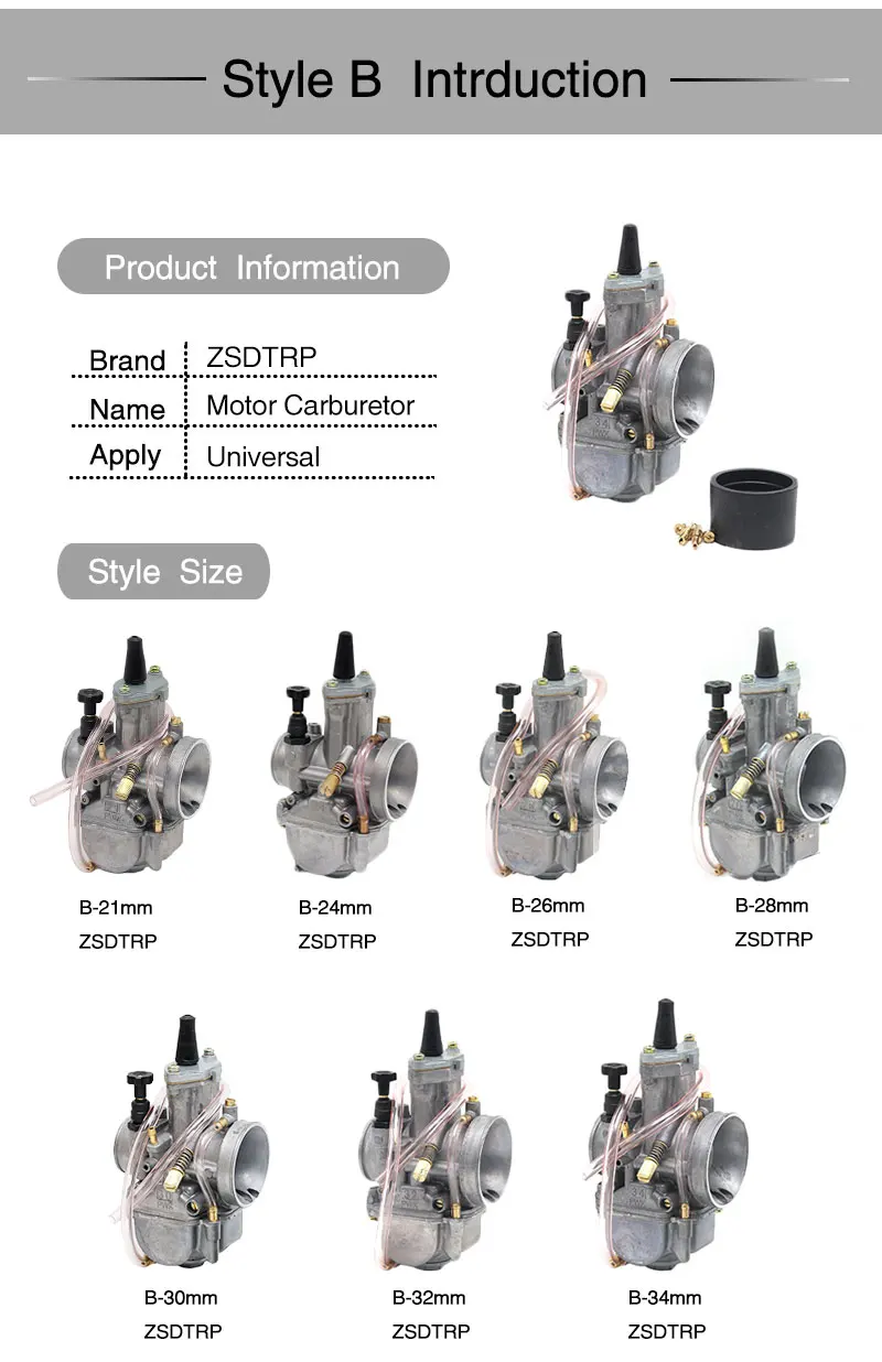 Alconstar высокая производительность PWK 21 24 26 28 30 32 34 Карбюратор Carb для 90cc до 250cc Dirt Pit Bike ATV Quad Мотоцикл