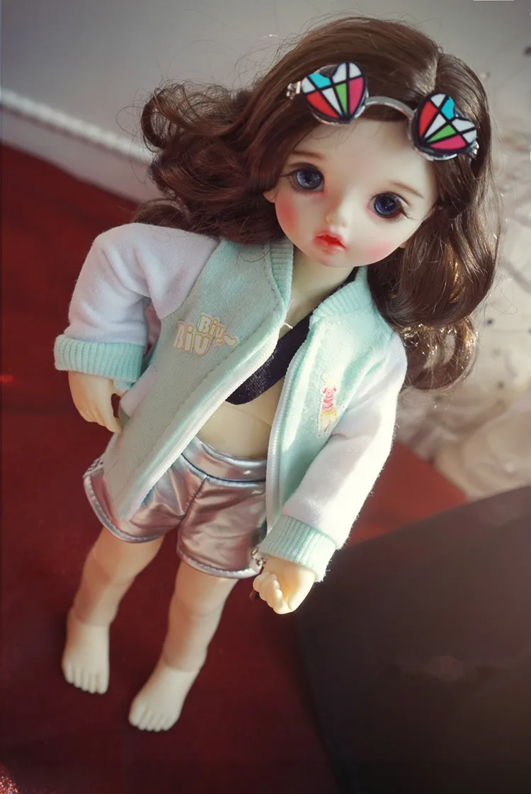 Новинка! Одежда для кукол бейсбольные куртки 8 цветов для 1/4 1/3 BJD/SD/DD/MSD куклы аксессуары жакет для куклы бейсбольная форма