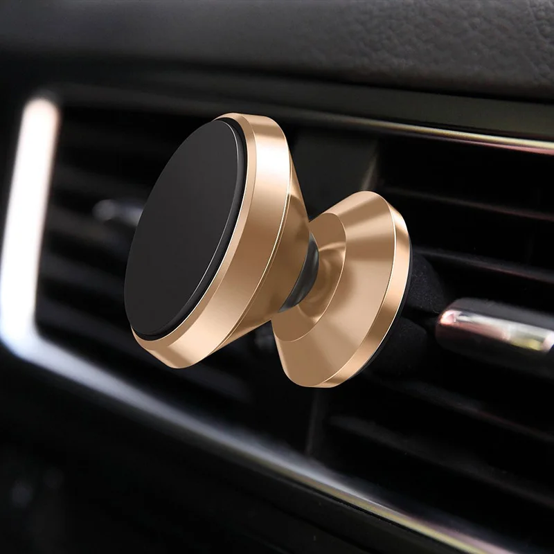 Универсальный магнитный держатель с креплением на дефлектор GPS автомобильный