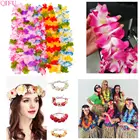 Тропивечерние Гавайские пляжные цветы Гавайская фотография декор для вечеринки Гавайский Свадебный декор Летний пляж