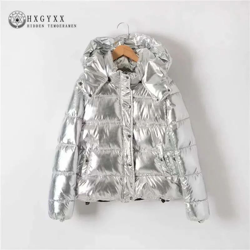 Модное зимнее пальто однотонная однобортная Толстая куртка новинка 2019 парка с