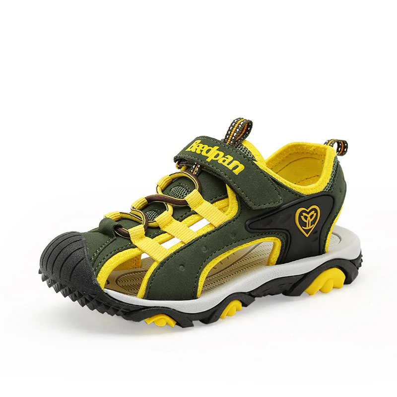 Детские сандалии для мальчиков летняя повседневная обувь Нескользящие модные