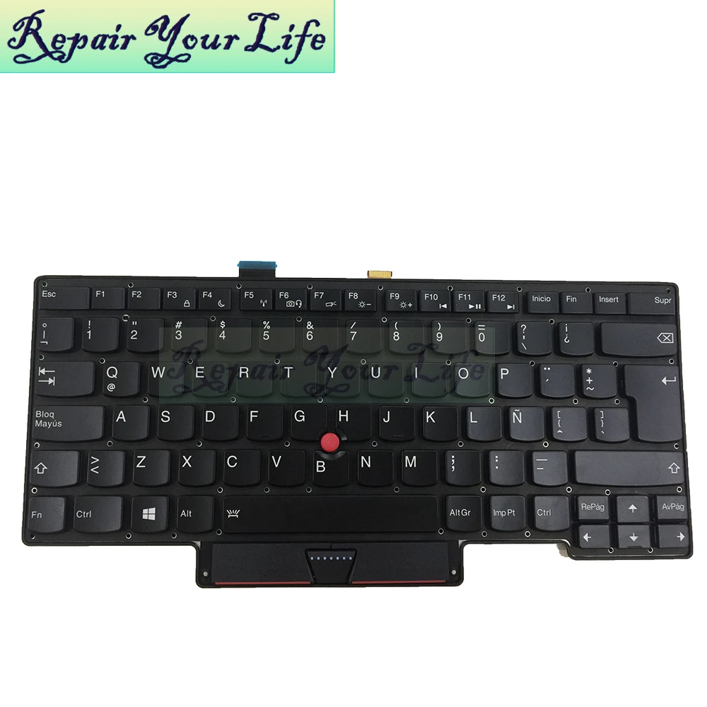 Клавиатура для ноутбука IBM thinkpad X1 carbon X1C 2013 клавиатура с подсветкой Латинская