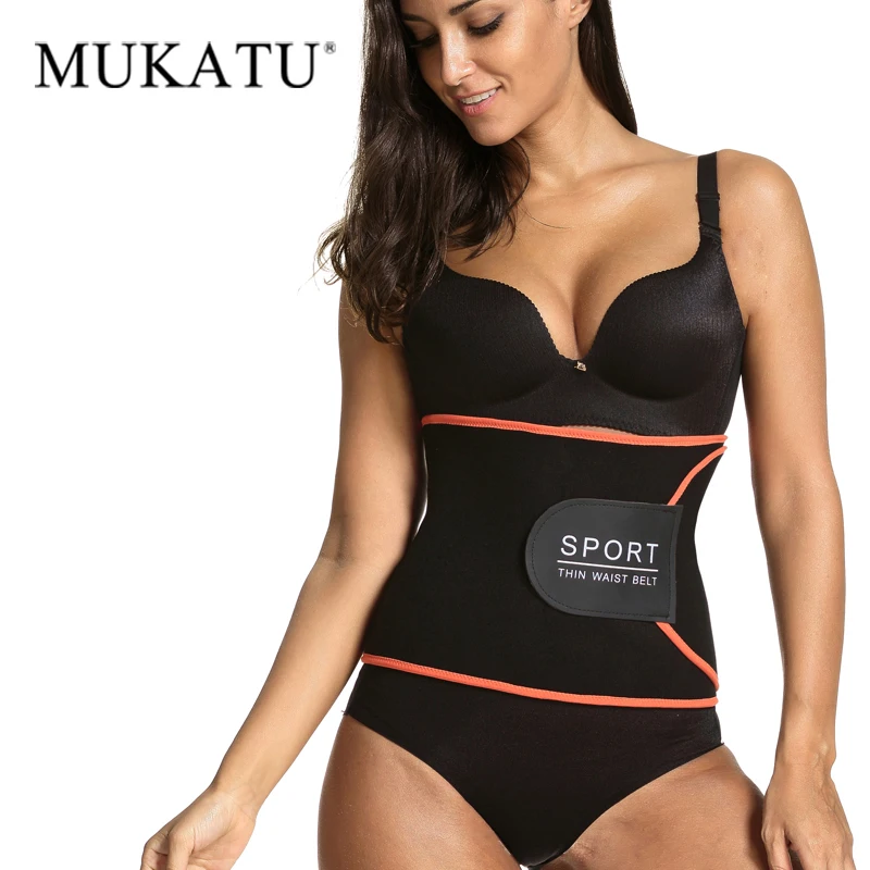 Неопреновый черный уменьшитель талии, живота Пояс для Похудения Body Shaper Обёрточная бумага Вес потери сжигания лишних калорий упражнения для Вес сокращения