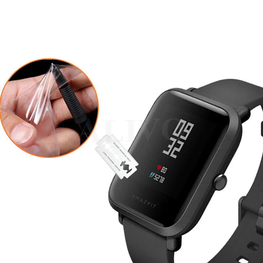 Для Xiaomi Huami Amazfit Bip BIT PACE Youth Edition Lite 3D мягкая ТПУ Защитная пленка для экрана умные