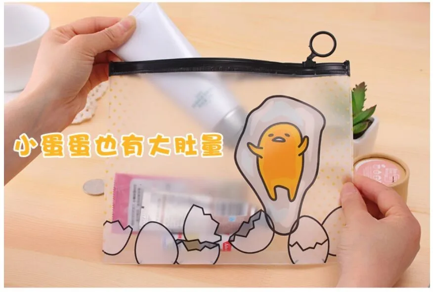 2 стиля мультфильм Gudetama ленивое яйцо ПВХ Сумка для документов папка канцелярские принадлежности органайзер для подачи продукции школьные офисные принадлежности 1 шт
