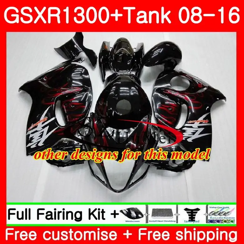 Инъекции для SUZUKI Hayabusa GSXR1300 08 09 10 11 12 13 15 43SH7 GSXR 1300 2008 2009 2010 2011 2013 2016 Обтекатели