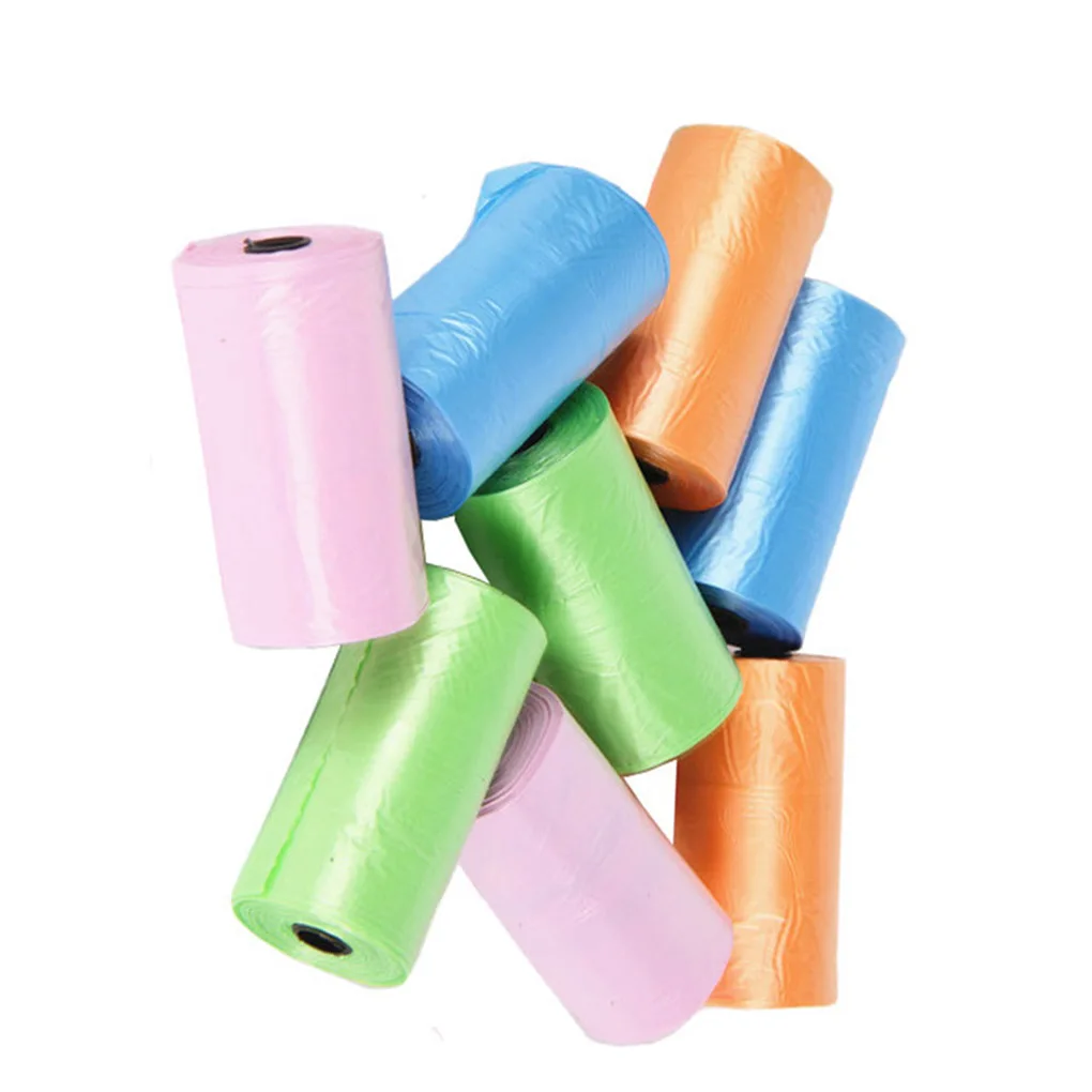 S Abandon Bag Roll Home Outdoor Disposable Plastic Garbage R