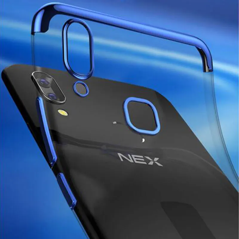 Для естественных NEX S эксклюзивная модная покрытие прозрачный чехол Vivo мягкий