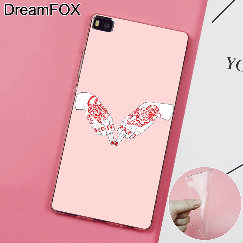 DREAMFOX K087 feminista badass Soft TPU Silicone Case Cover For Huawei P8 P9 P10 Lite Plus 2017 Honor 8 Pro 9 6X |