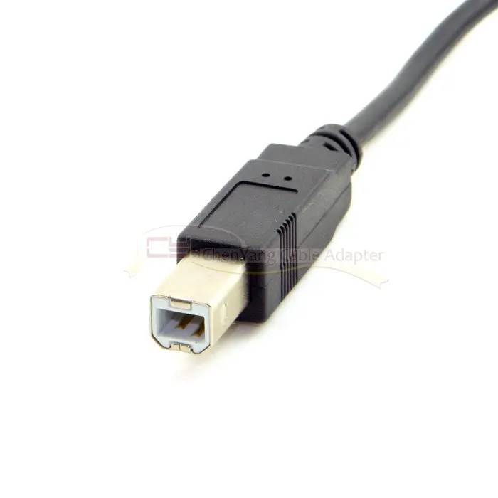 USB 2 0 B Тип папа к женскому принтеру сканер жесткий диск удлинитель Кабель с