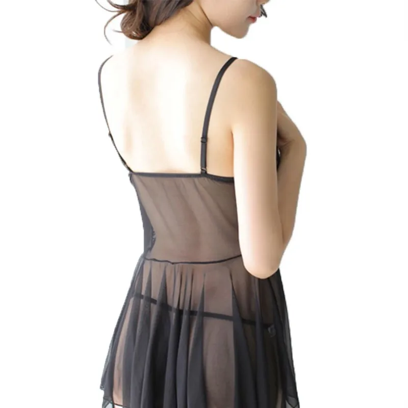Женское нижнее белье шелковое кружевное ночное без рукавов сексуальное костюмы