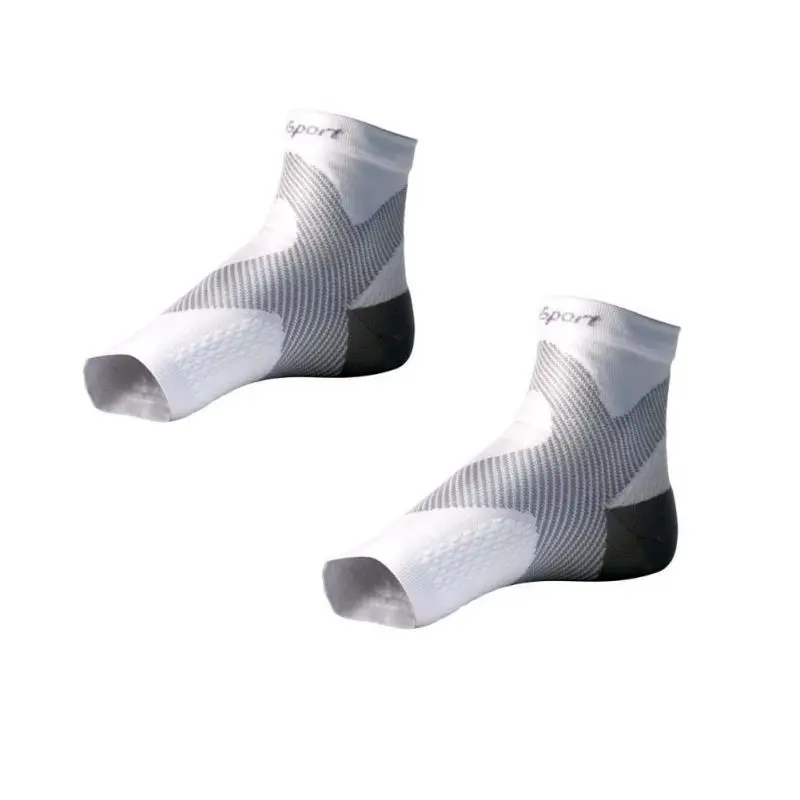 1 Pair Ankle Support Printed Cotton Nylon Foot Sleeve Heel Cover Protective Wrap Sportswear |