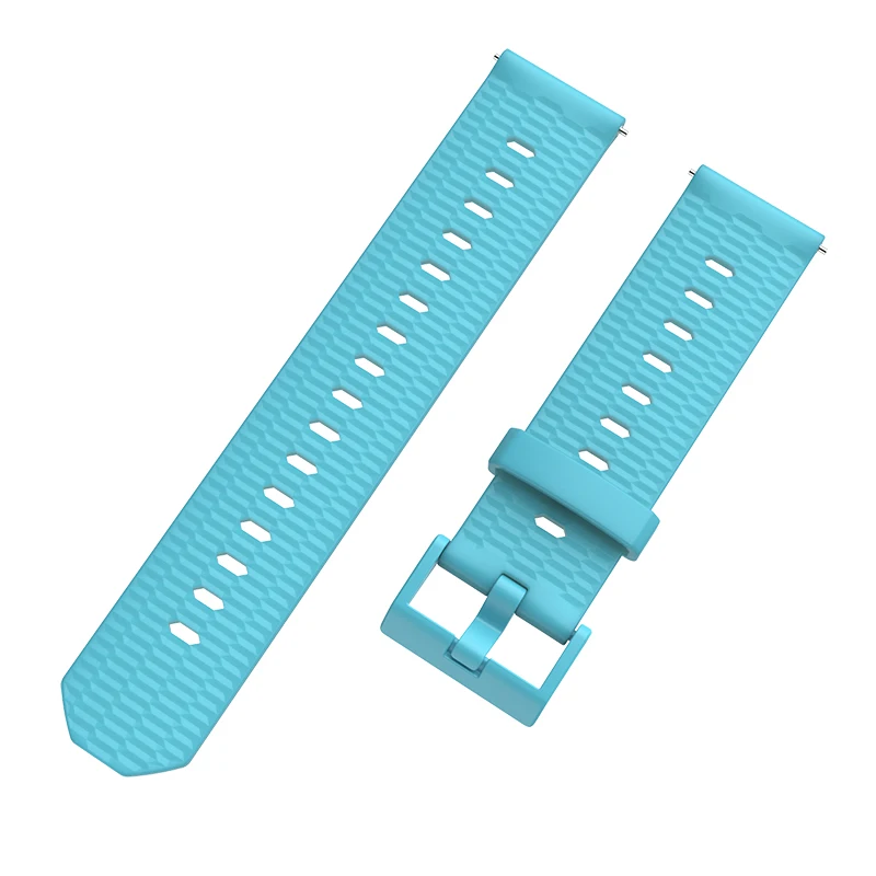 Blue Ремешок для Amazfit GTS 22 мм 20 мм ремешок для Xiaomi Huami Amazfit Bip Pace Смарт-часы браслет браслеты Amazfit GTR 42 мм - Цвет: Blue