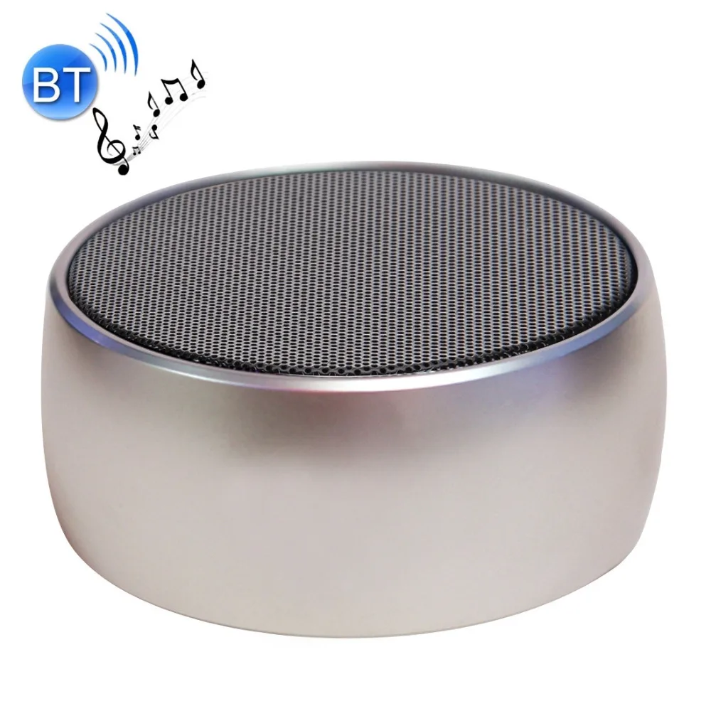 Металлический Bluetooth динамик супер бас беспроводной BS01 Hi Fi стерео портативный