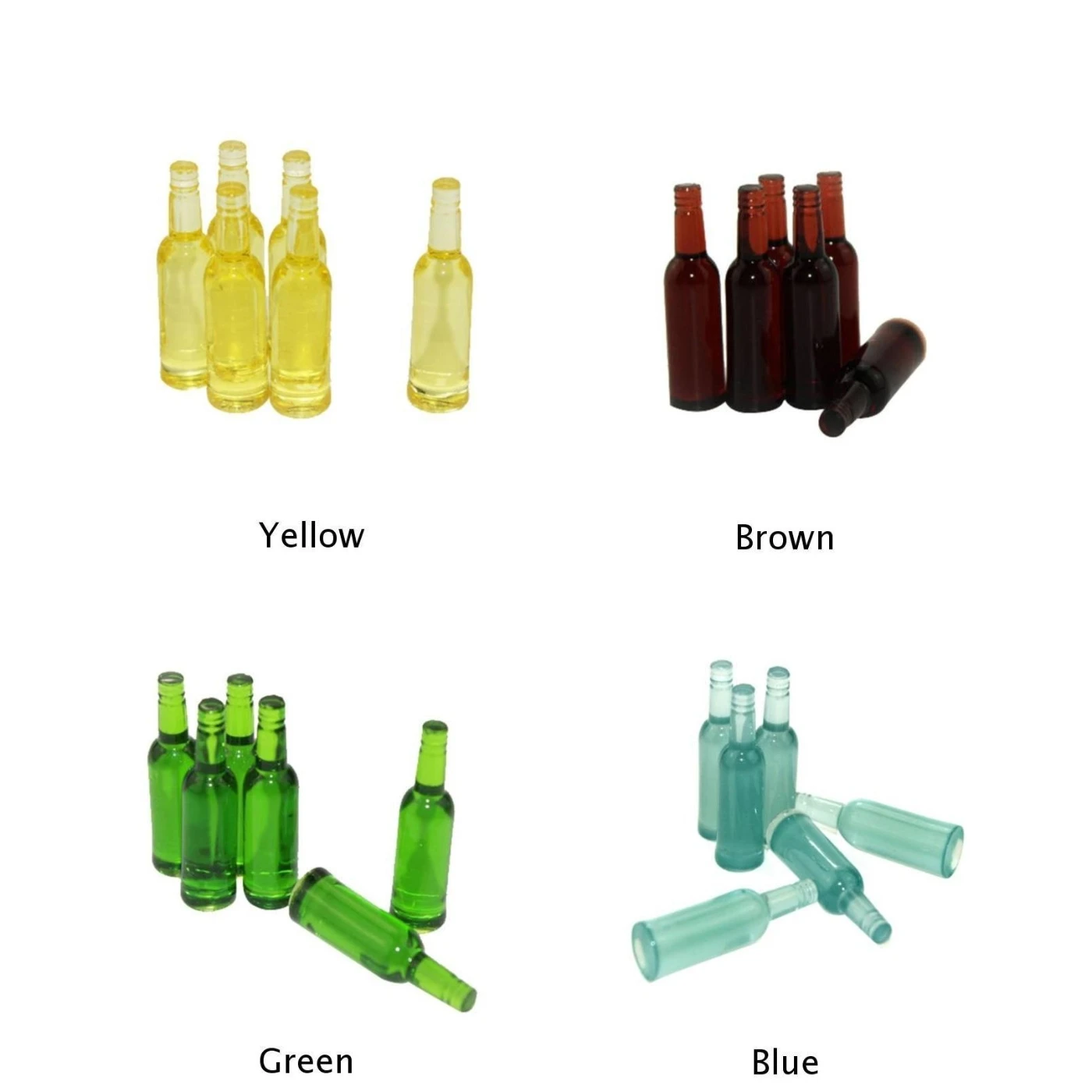 Аксессуары бутылки вина дети игрушка Смола Модель для 1/12 куклы кукольного домика