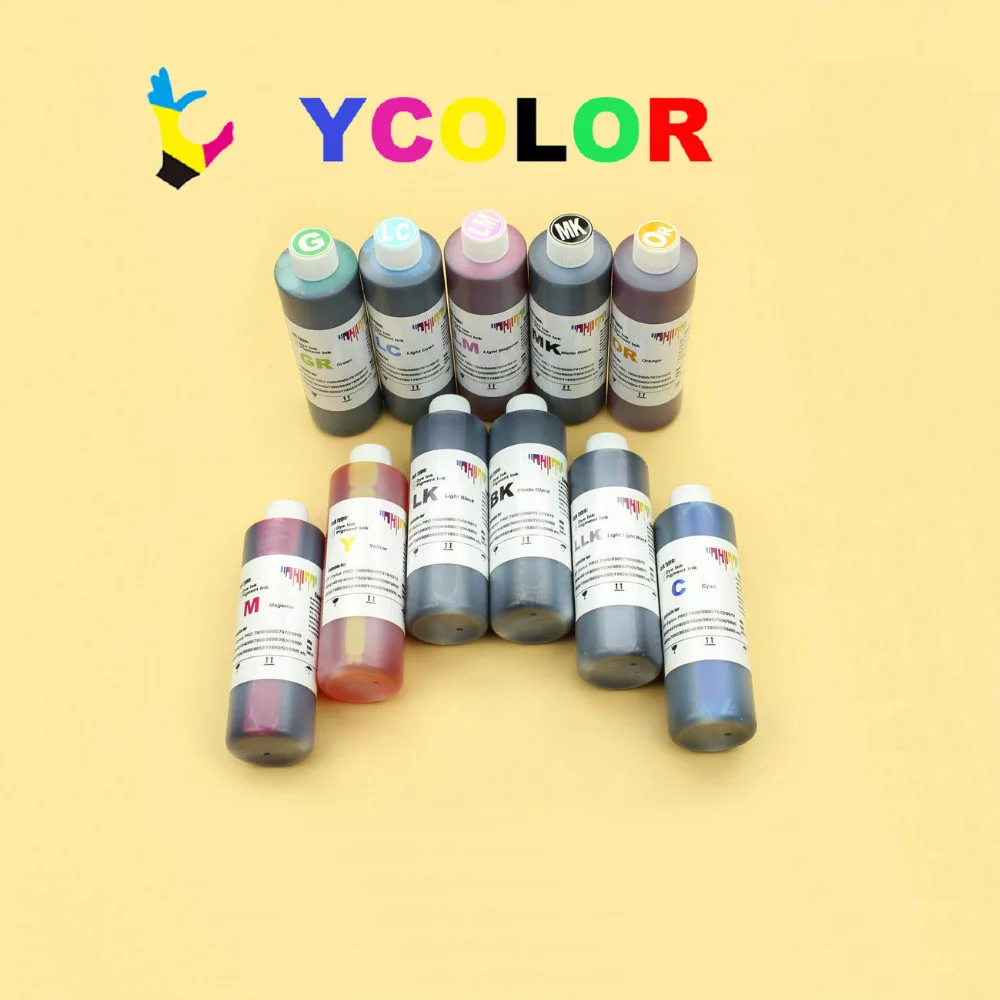 Красящие чернила 250 мл для принтера Epson Stylus Pro 4900 4910 7900 9900 7910 9910|Наборы заправки