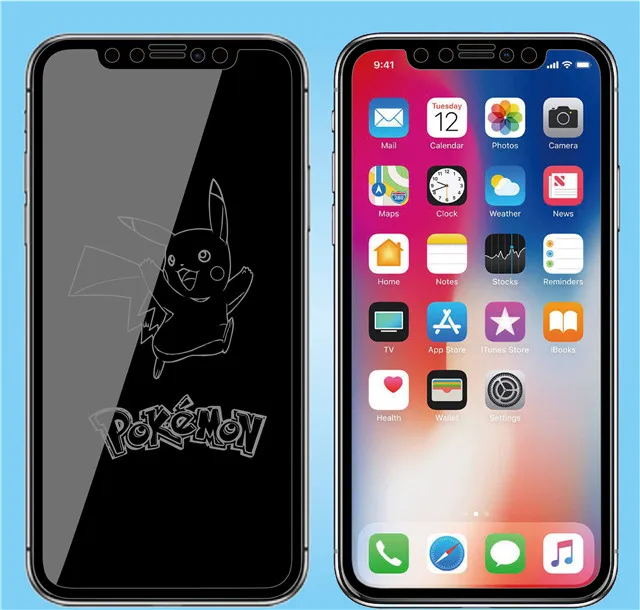 Сейлор Мун Улица Сезам 3D полный экран протектор Закаленное стекло для iPhone XR XS Max X 10