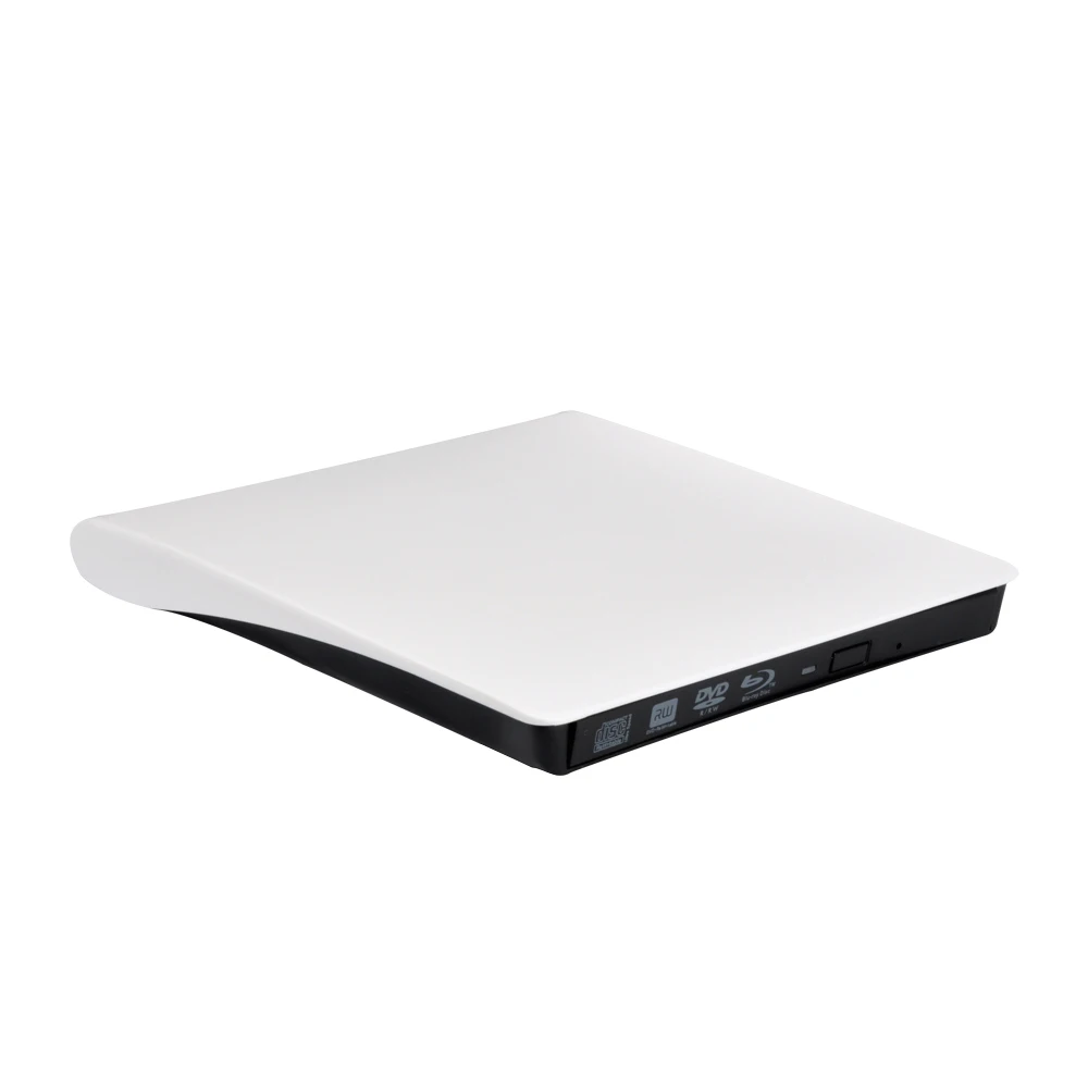 Универсальный внешний Bluray Drive Deepfox 9 5 мм USB 3 0 CD/DVD RW горелка для компьютера с Blu Ray