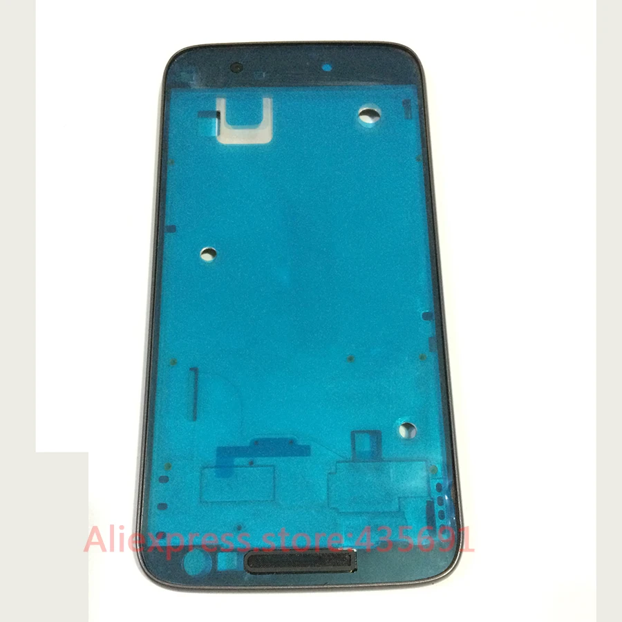 Передний корпус средней рамы с ободком Лицевая панель для Motorola Moto G4 Play Запасные