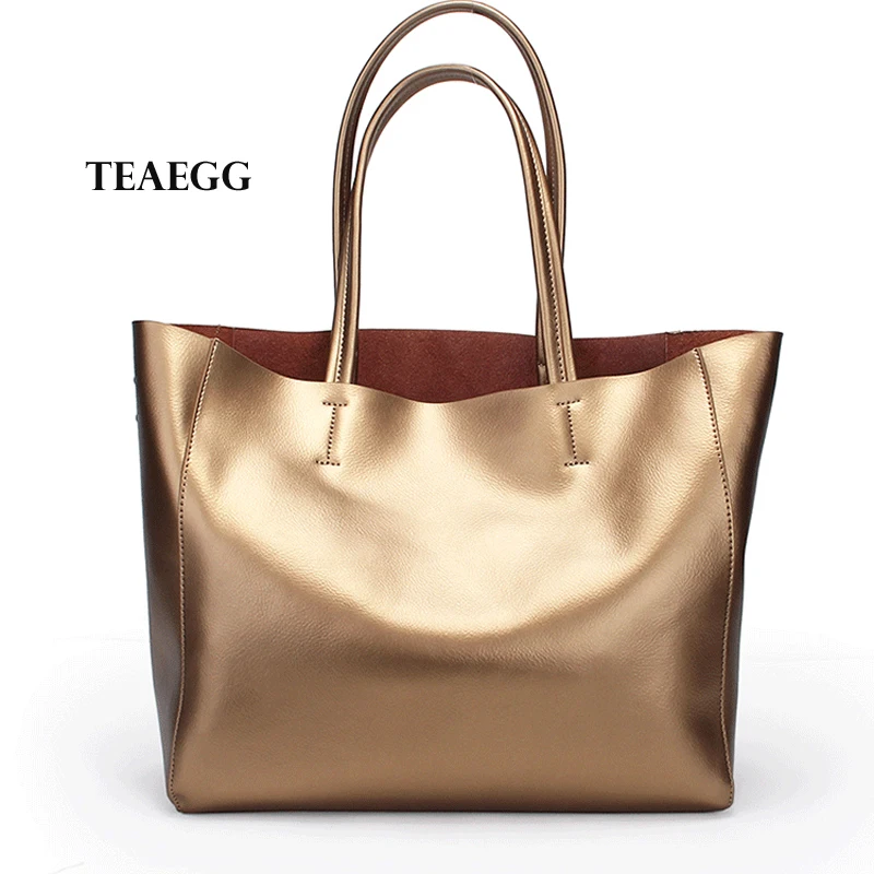 2019 new leather handbags simple fashion large capacity mother bag shoulder female cowhide | Багаж и сумки