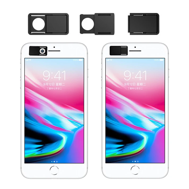 Крышка для веб камеры телефона ноутбука хакера 3 формы|Объективы мобильных