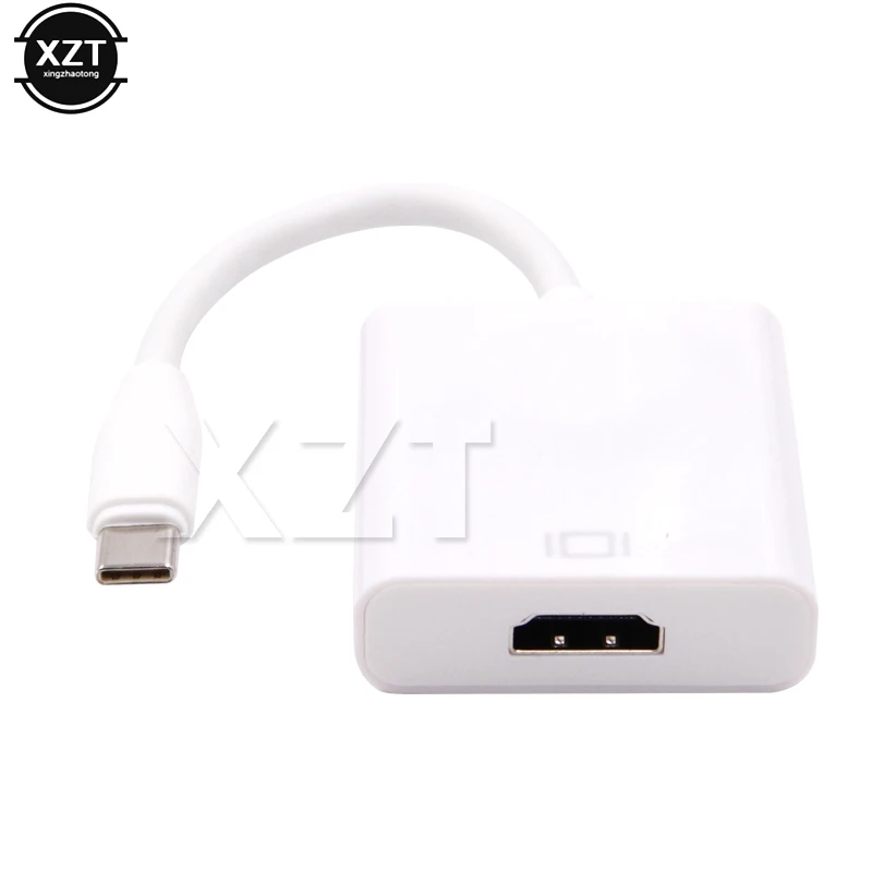 Оригинальный USB 3 1 Type C к HDMI 4K HDTV адаптер кабель конвертер Тип для Macbook проектора|type