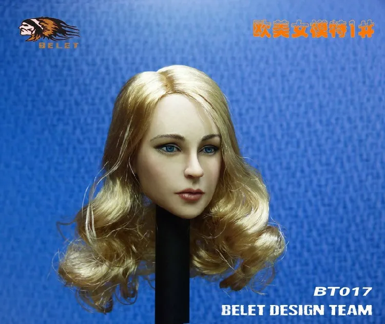 Игрушки BELET BT017 1/6 европейская голова для девочек лепильная резьба f 12 дюймов phlichen