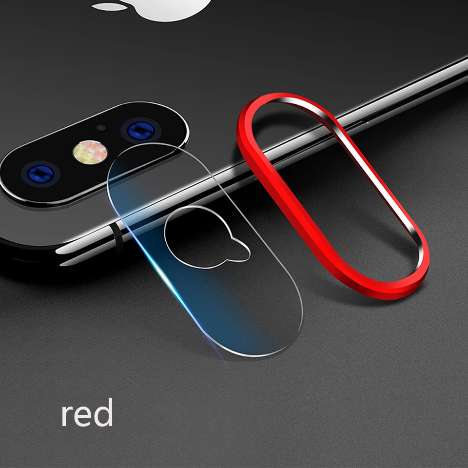 Для Apple iPhone Xs Max X XR Защитная пленка для объектива камеры из мягкого закаленного стекла для задней линзы защитное кольцо аксессуары для мобильных телефонов