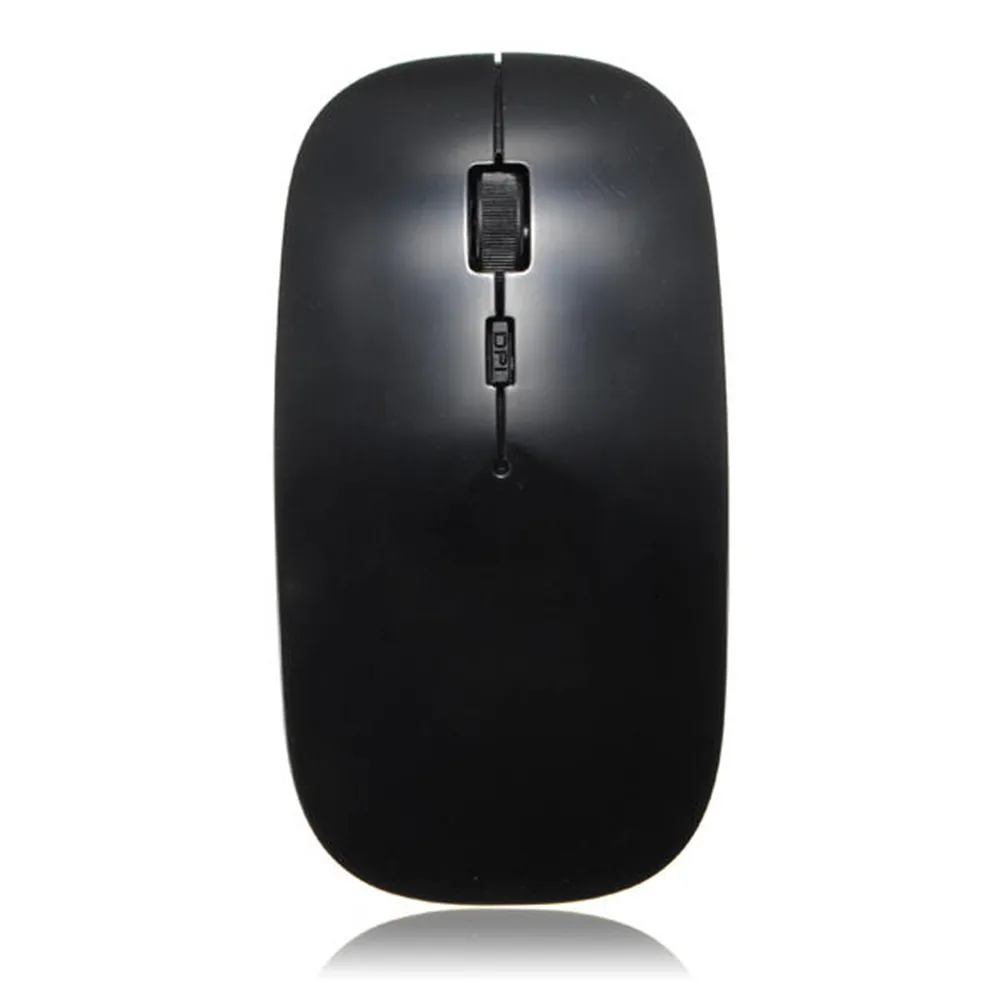 Ультратонкая оптическая беспроводная USB мышь 2 4 ГГц приемник Сверхтонкая