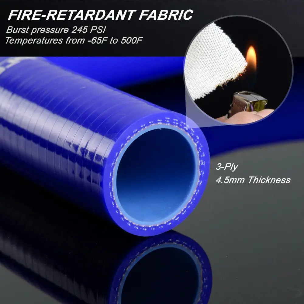 Бесплатная доставка Прямо Редуктор силиконовый Turbo шланг муфта 50 мм 42 мм|Шланги и