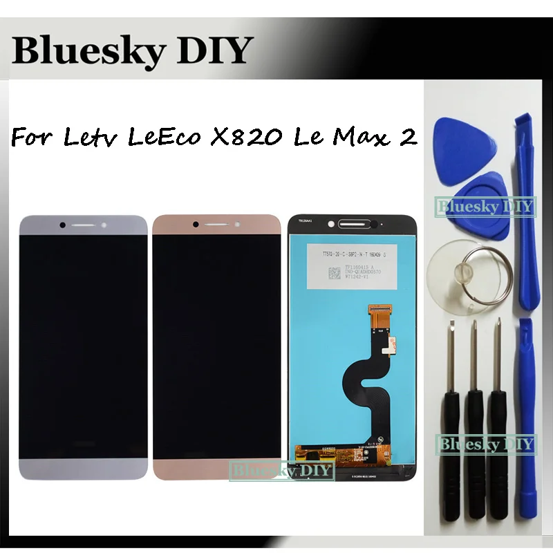 Для Letv LeEco le Max 2 Max2 X820 X821 X822 X823 ЖК дисплей Дисплей + кодирующий преобразователь