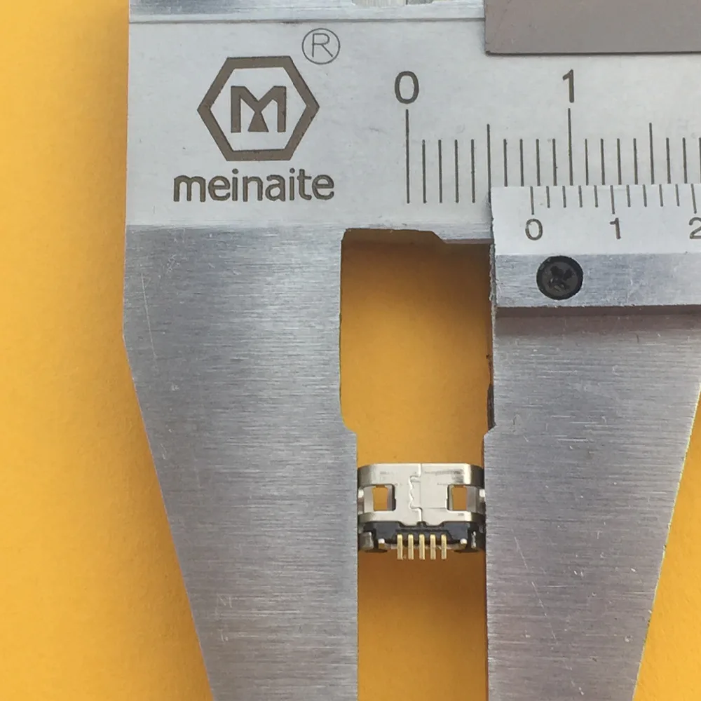 10 шт./упак. G28Y 5pin Micro USB длинный штырьковый разъем гнездовой бычий рожковый простой