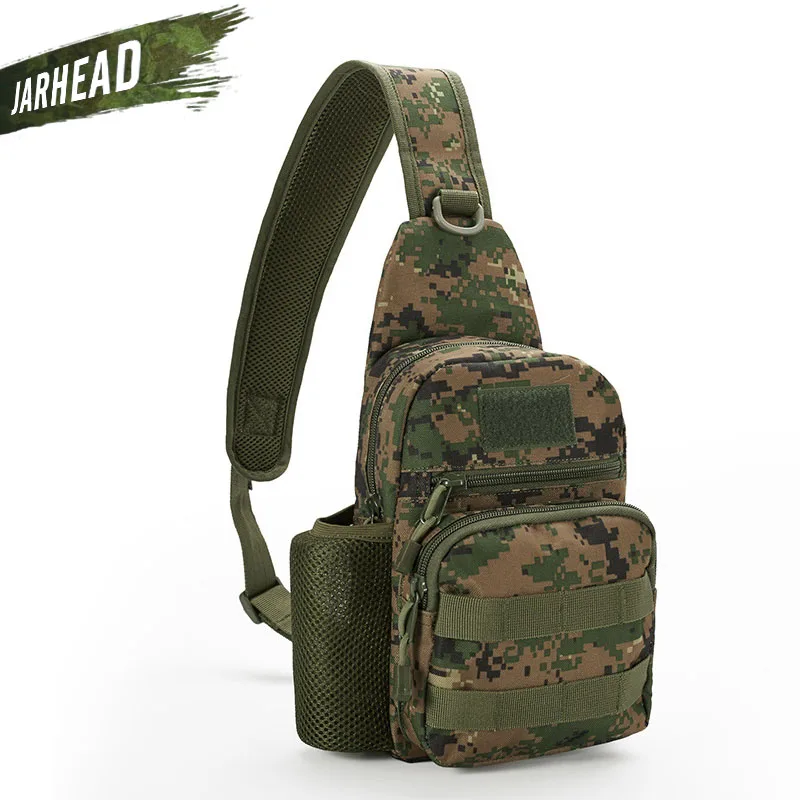 

Outdoor Camping Equipment Messenger Bag Army Fans Camo Travel Field Small Chest Bag (25*17*10cm)
