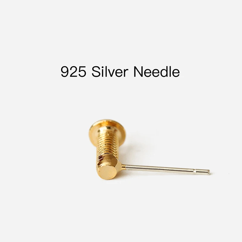 Женские маленькие серьги-гвоздики GWACC оригинальные серьги золотого и