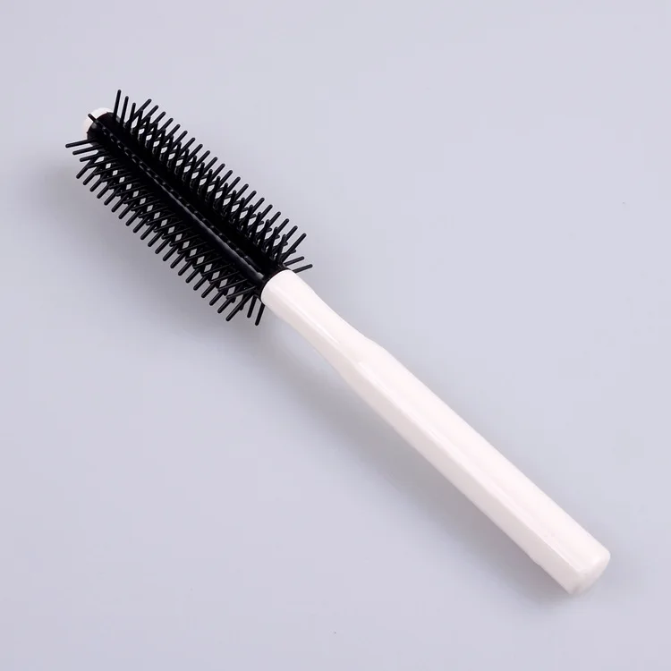 Белая или красная расческа круглая щетка для волос кудрявые волосы моделирующая