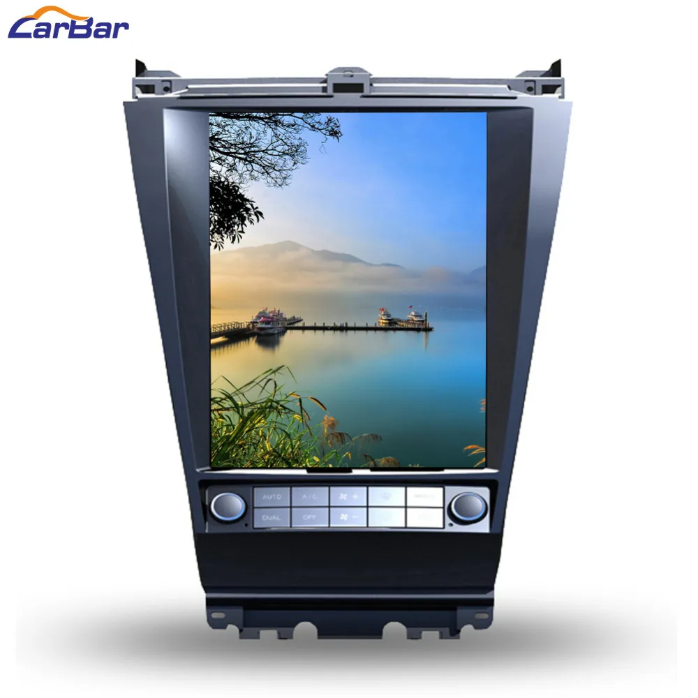 CARBAR 12 1 &quotвертикальный IPS экран Android автомобильный DVD gps навигация радио стерео