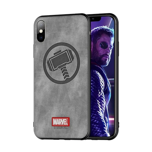 4 Брендовый чехол для телефона iPhone 7, 8 Plus, huawei P30 Pro, samsung S10 Plus, S10E, Мстители, капитан Марвел, тканевая задняя крышка - Цвет: 4