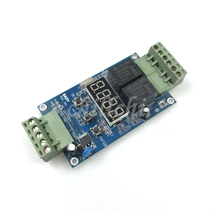 Dual Relay Board / AC and DC motor timing Reversible / 2 channel switch alternately turns off / delay