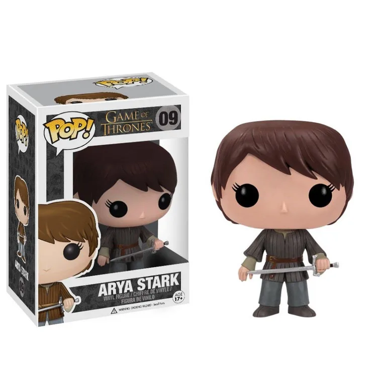 09 FUNKO POP Игра престолов Арья Старк маунтай собака Джон Сноу Дейенерис Таргариен дрогон призрак Тирион Ланнистер фигурки - Цвет: 09
