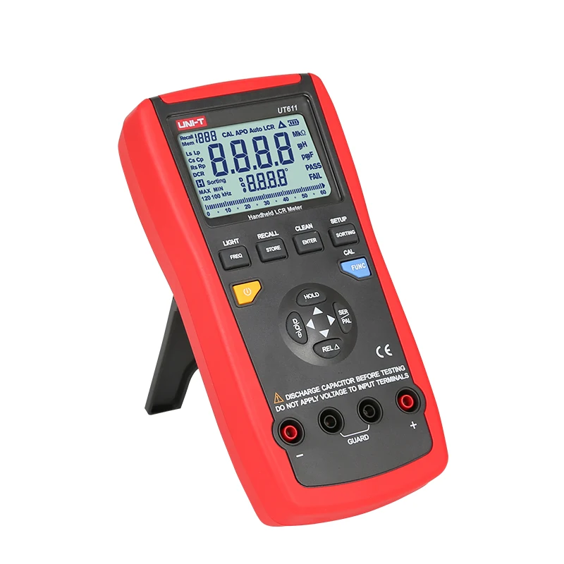 UNI-T UT611 цифровые измерители LCR Цифровой мост тестер индуктивность емкость