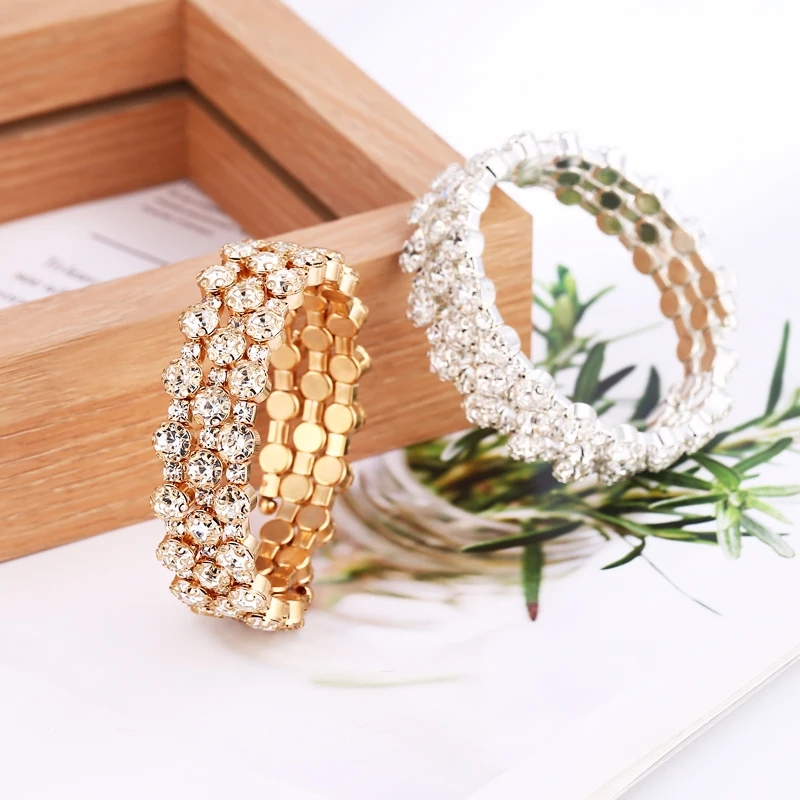 Bohopan богемные Многослойные элегантные браслеты блестящие для женщин