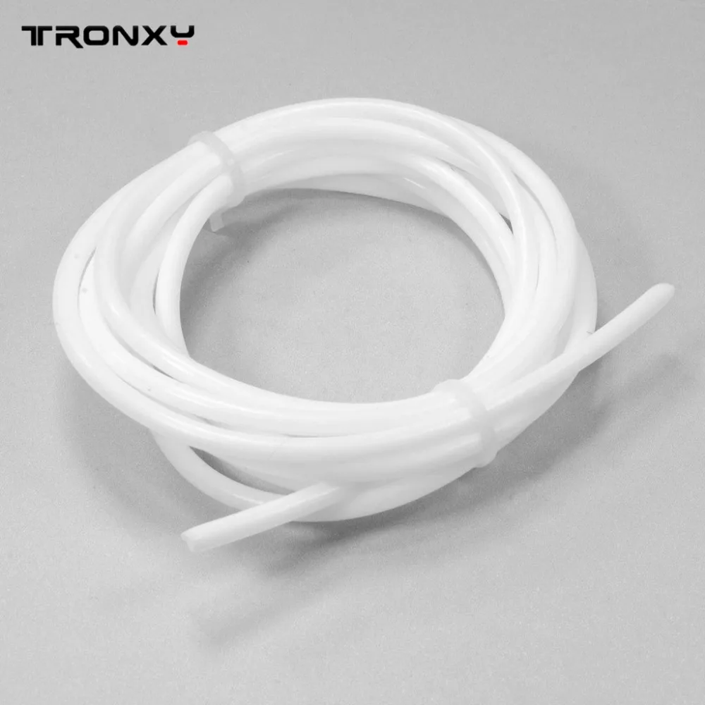 Tronxy 2 метра диаметр 4 мм* 2 мм Ptfe тефлоновая трубка для 3d принтера экструдер трубы Боуден J-head