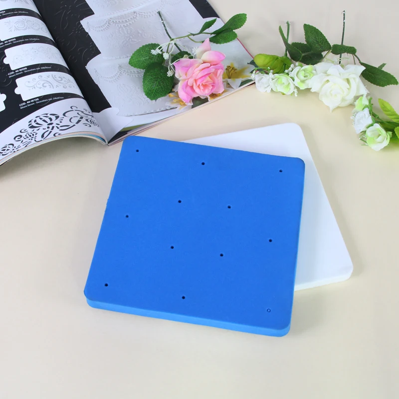 

Foam Pad Mat Fondant with Holes Mat Baking Tools Useful Fondant tools Sugar Cake Decorating Modeling Tool