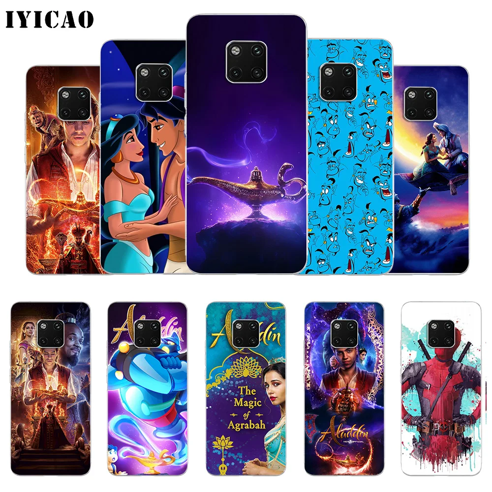 IYICAO Aladdin 2019 Мягкий силиконовый чехол для телефона Huawei Mate 10 20 Lite Pro Nova 2 2i 3 3i 4 TPU