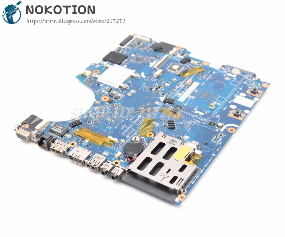 NOKOTION для Samsung NP-R522 R522 Материнская плата ноутбука PM45 DDR2 HD4300 графика BA92-05739A BA92-05739B