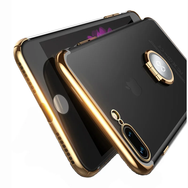 Для Iphone 8 8 Plus чехол, Xundd Роскошный прозрачный PC задняя крышка для Iphone 7 7 Plus/6 6s Plus чехол Capa подходит с магнитным автомобильным держателем