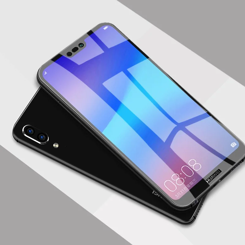 Full Cover Tempered Film For Huawei p20 lite pro Screen Protector huawey hawei huawie p 20 20lite 20pro light Protective Glass | Мобильные