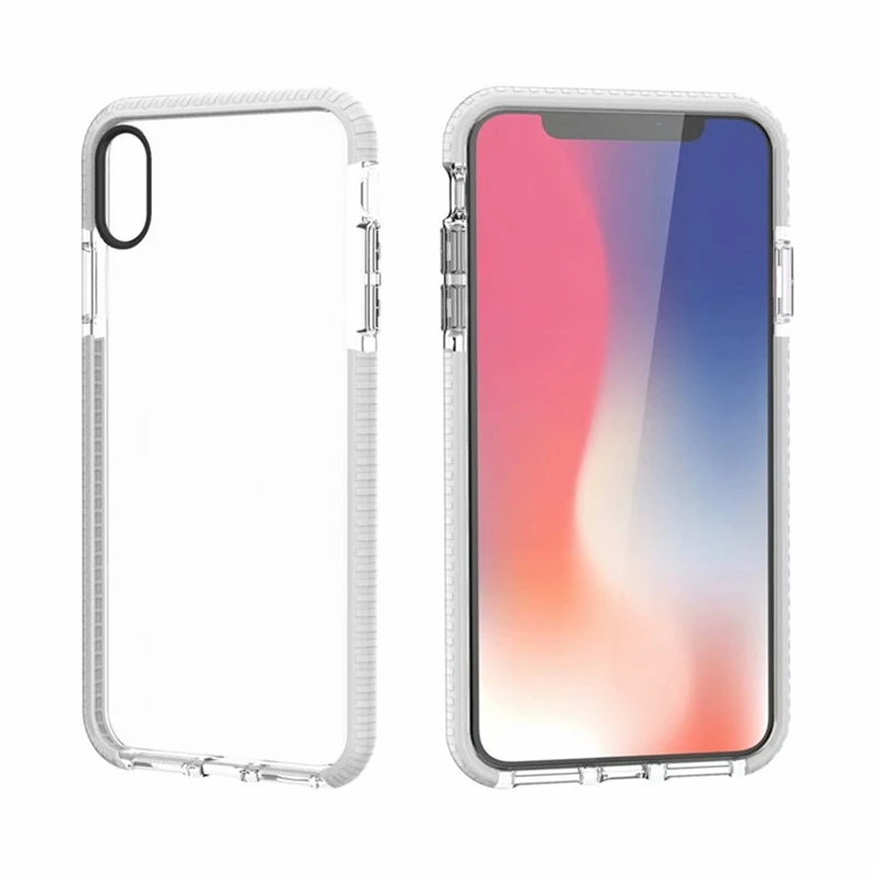 Двойной цветной прозрачный силиконовый чехол для Xiao mi Red mi Note 5 6 7 Pro Global Red mi 7 6A 6 pro мягкий чехол для Xiaomi mi 9 8 A2 Lite